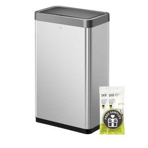 EKO Mirage X 80 Liter / 21.1 Gallons Motion Sensor Trash Can, Automatic Large Kitchen Trash Can Touchless, Stainless Steel