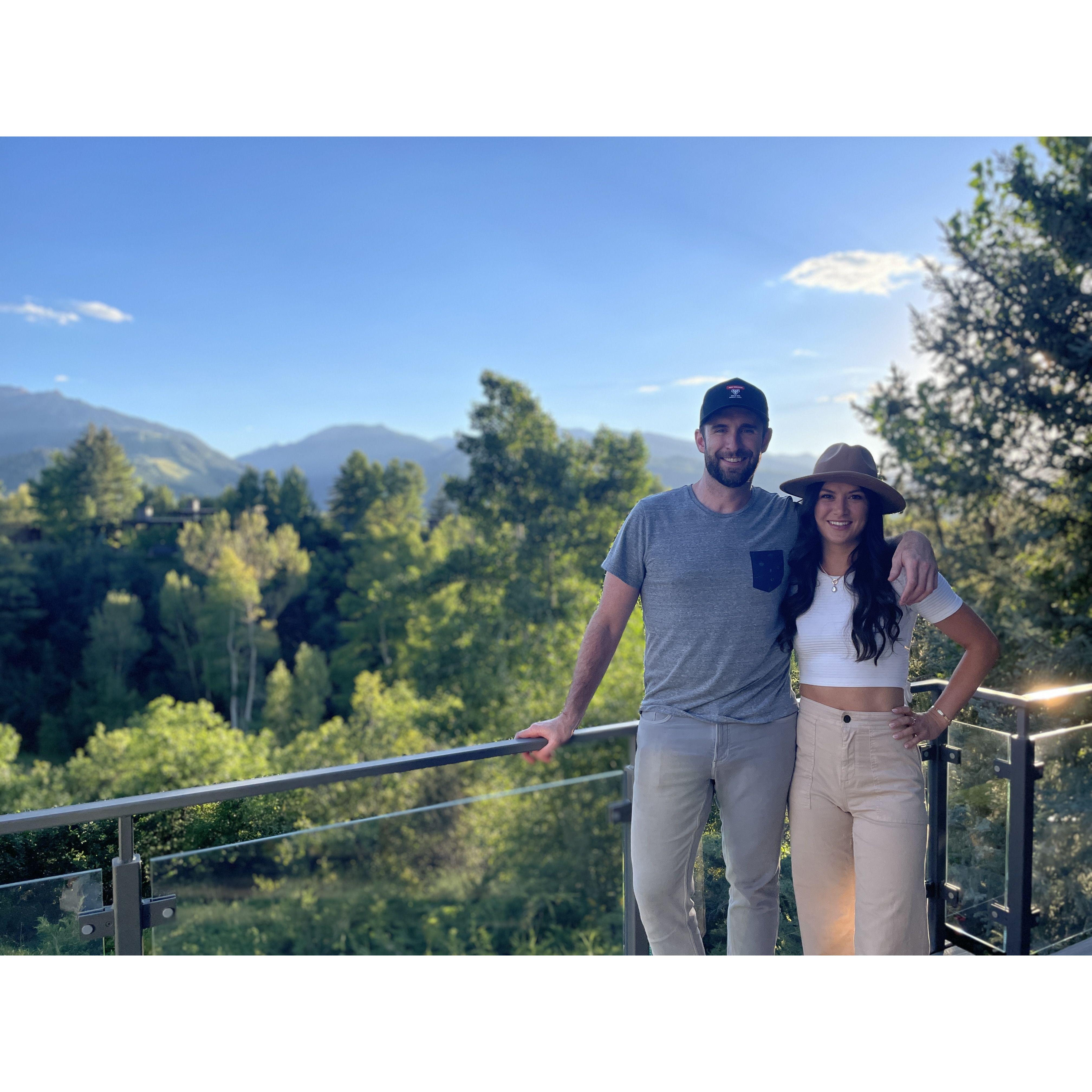 August 2022: Exploring Colorado - in Aspen with Courtney & Matt!