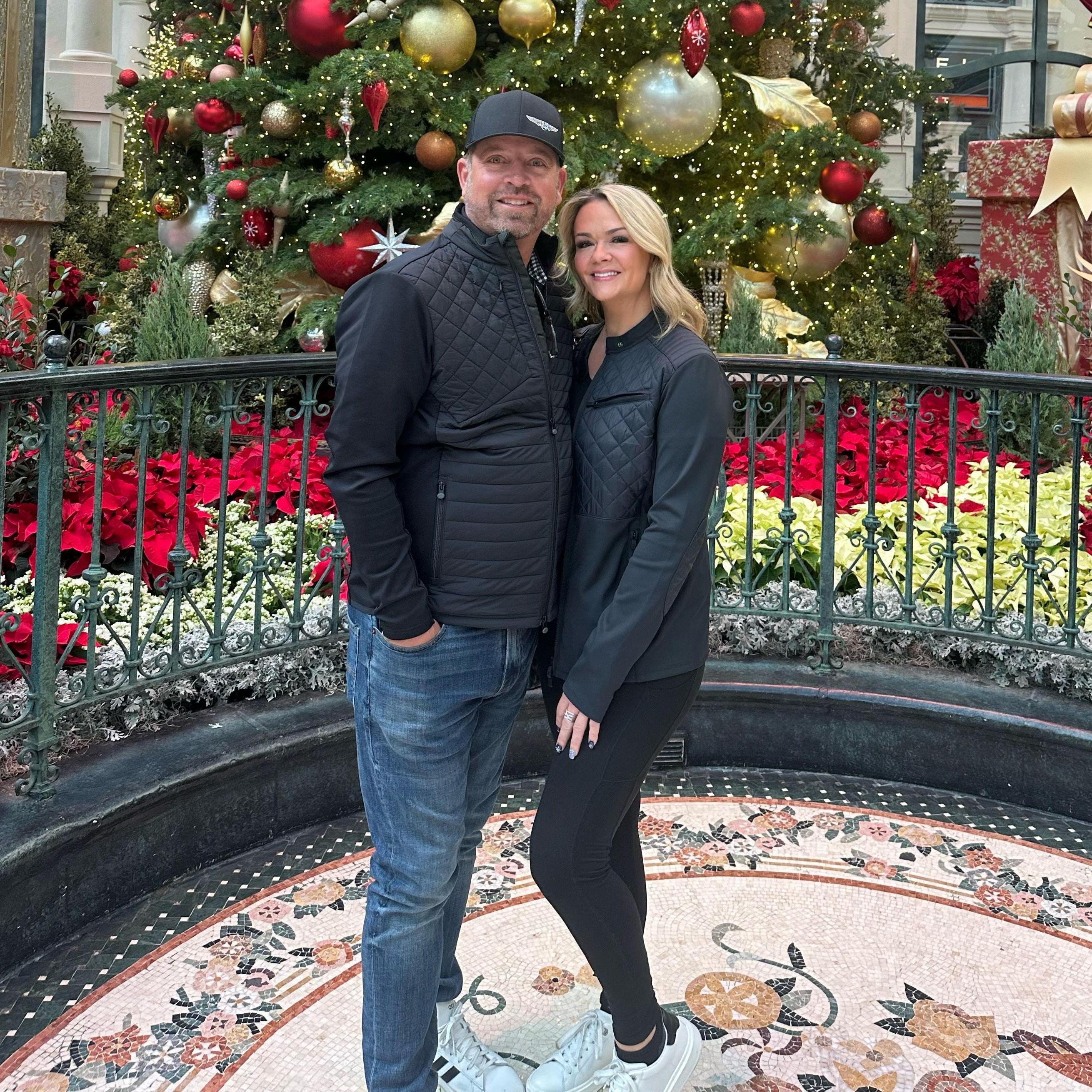 Christmas time in Las Vegas.