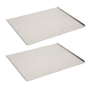 Vollrath 68085 Wear-Ever Cookie Sheet Pans, Set of 2 (17-Inch X 14-Inch, Natural Finish Aluminum, NSF)