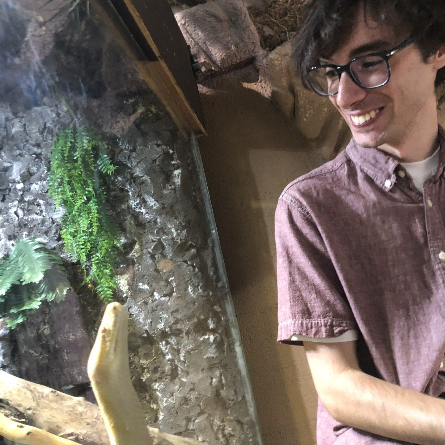 We went to the Aquarium in Idaho Falls and had a blast! We each bought each other a tiny toy from the gift shop as a souvenir.
