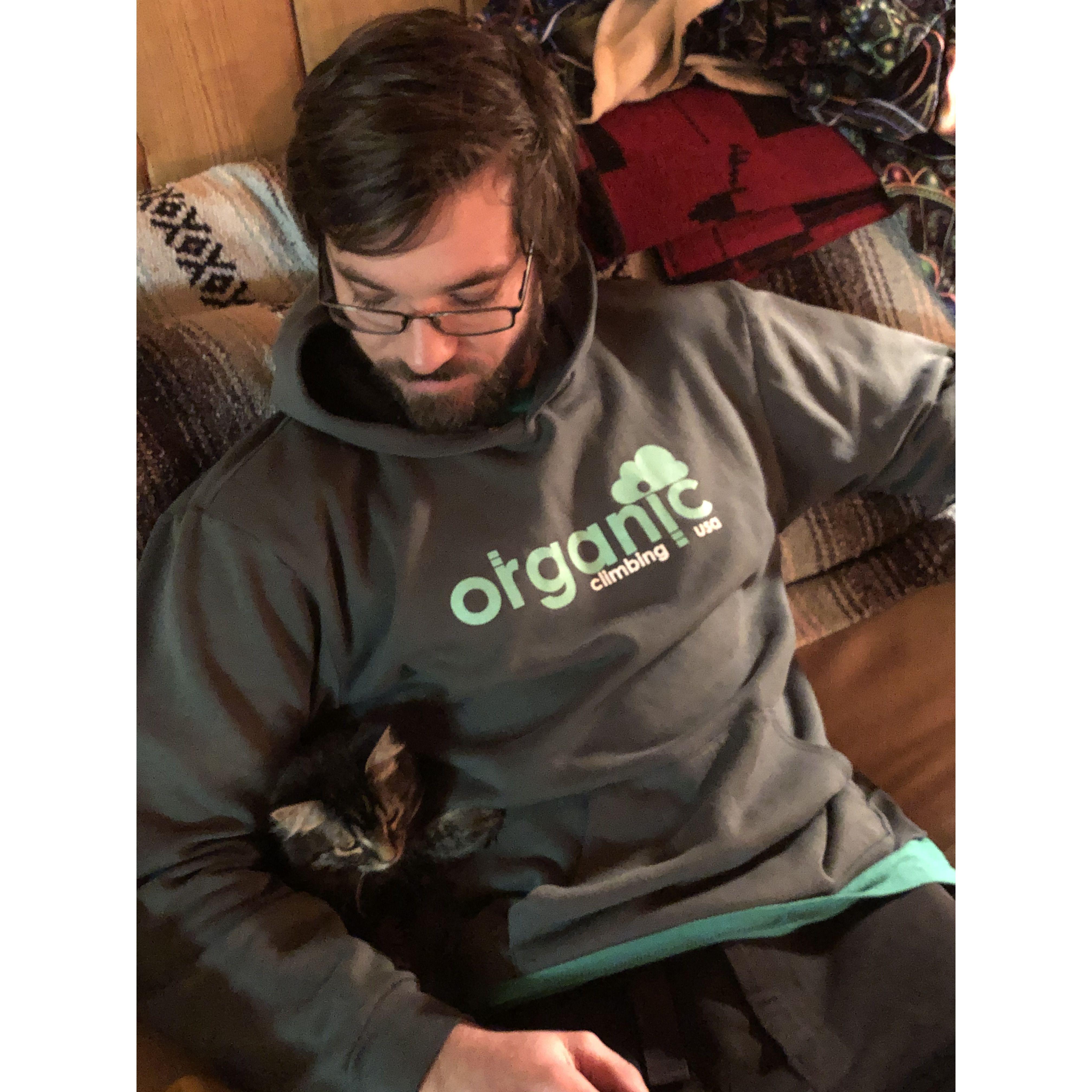 Atlas' First Night Home