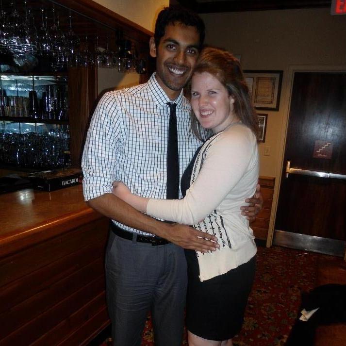 Laine came home during Peace Corps service for her sister's wedding. This photo is from their rehearsal dinner after lots of tequila -- it was at a steakhouse + Tom was a vegetarian. Oct. 11, 2012