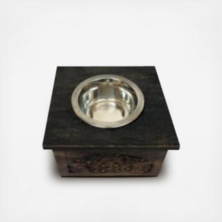 Poodle Single Pet Feeder