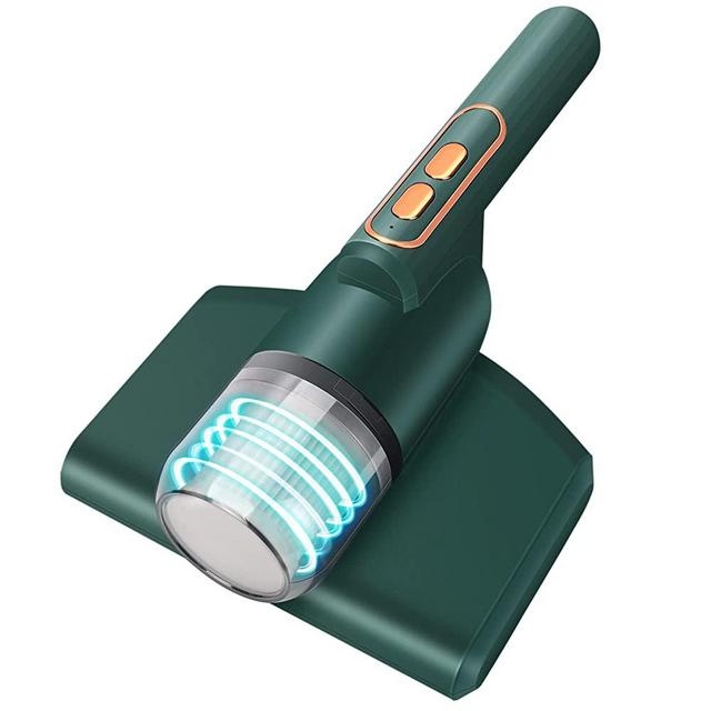 TAISHAN Bed Vacuum Cleaner,Handheld UV Mattress Vacuum Cleaner,Wireless Mite Remover Cleaning Machine,Bed Dust Vacuum Machine Effectively Clean Up Bed, Pillows, Cloth Sofas, and Carpets, Green