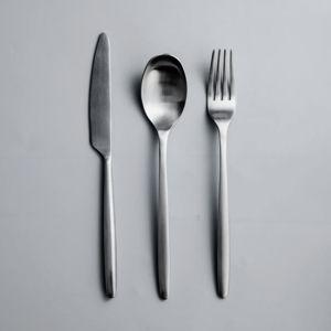 Silver Ava Flatware Essentials Set | JazzUpCo