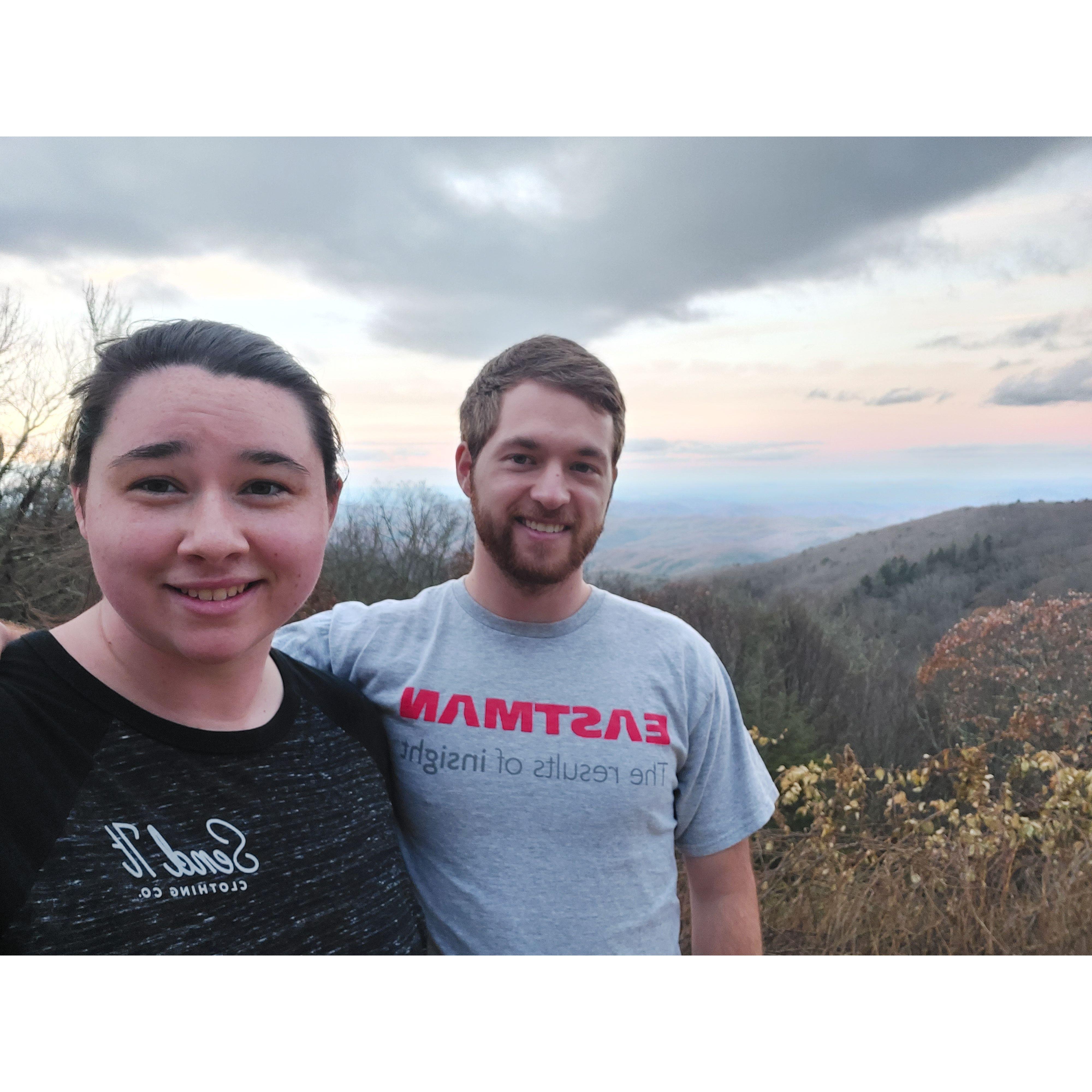 Our first day trip to the mountains together! Many more would follow over the next few years! 11/20