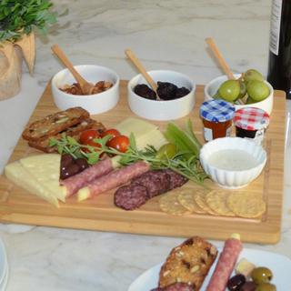 Engraved 7-Piece Entertaining Charcuterie Set