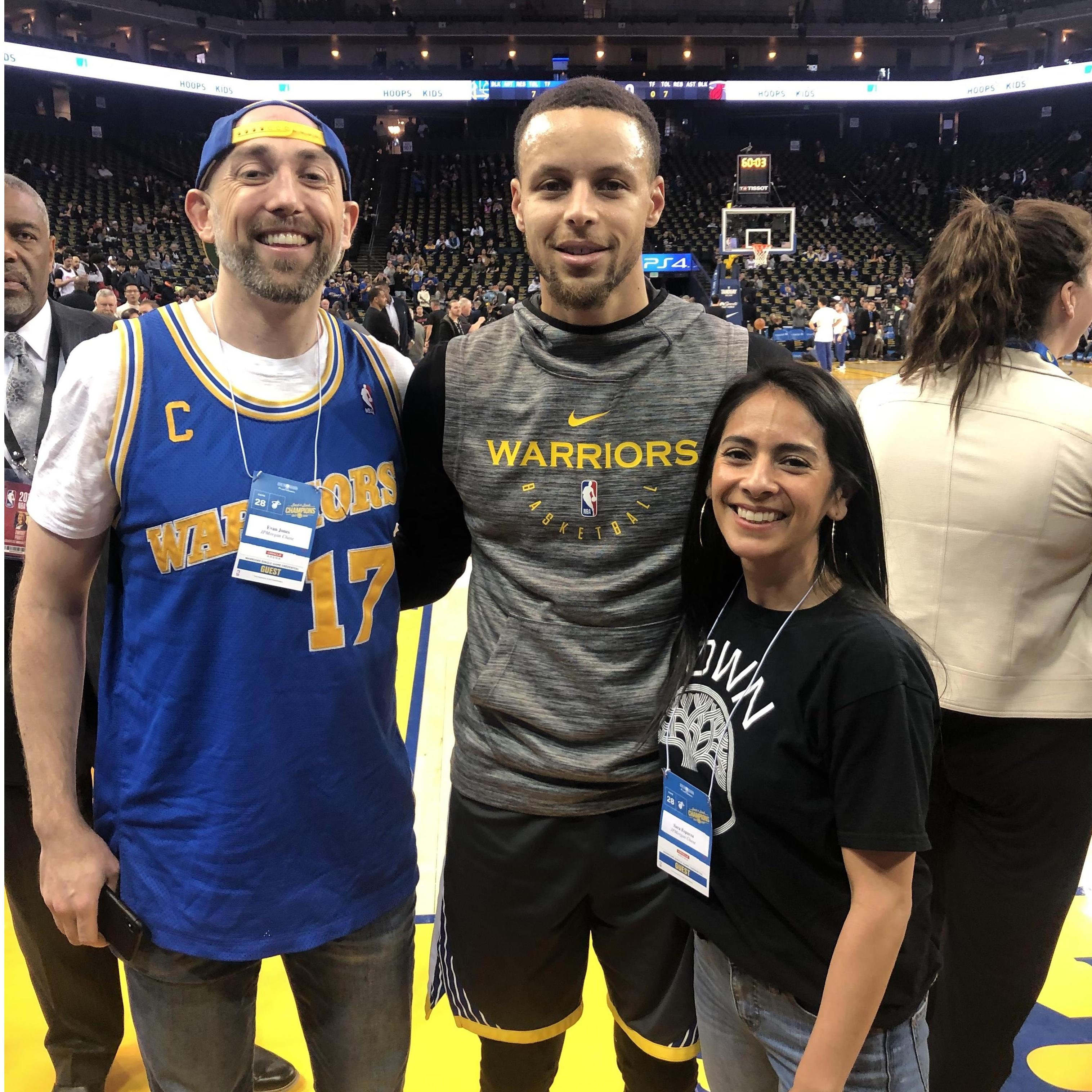 Us with our best friend Steph