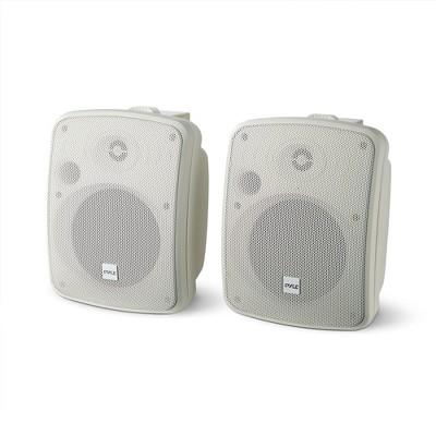 Pyle Bluetooth Waterproof Powered Outdoor Speakers (Pair)