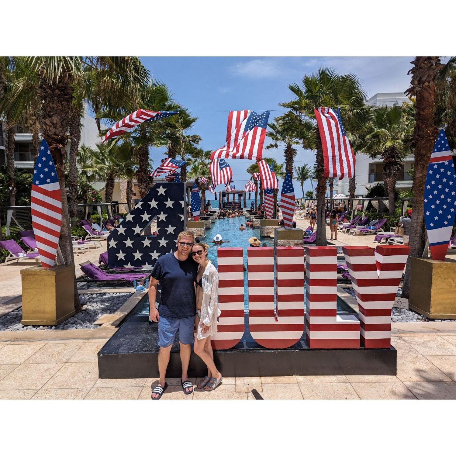 Celebrating the Fourth of July in Mexico!