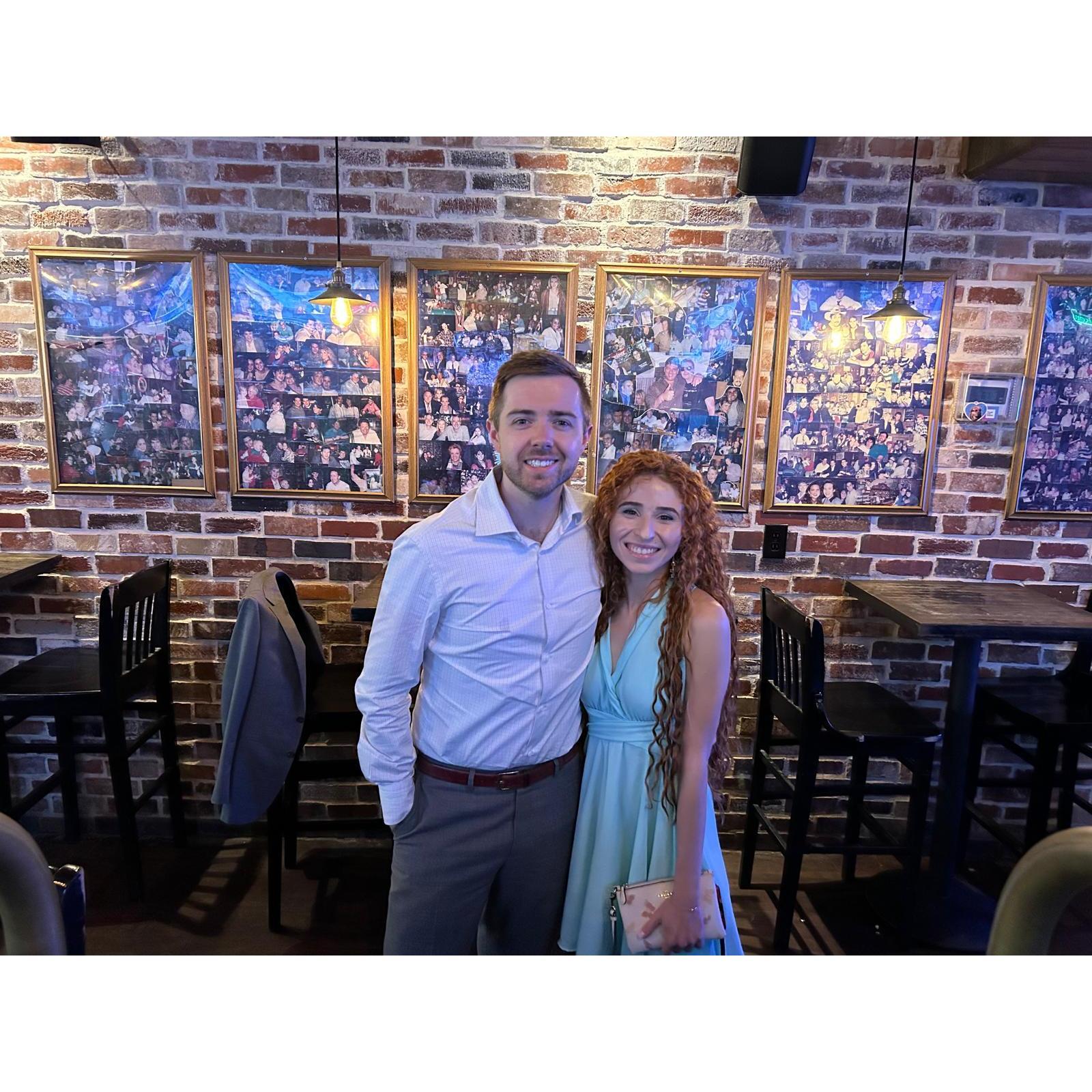 Inwood Tavern - However this picture was taken later on, this is the place were we had our first date.
