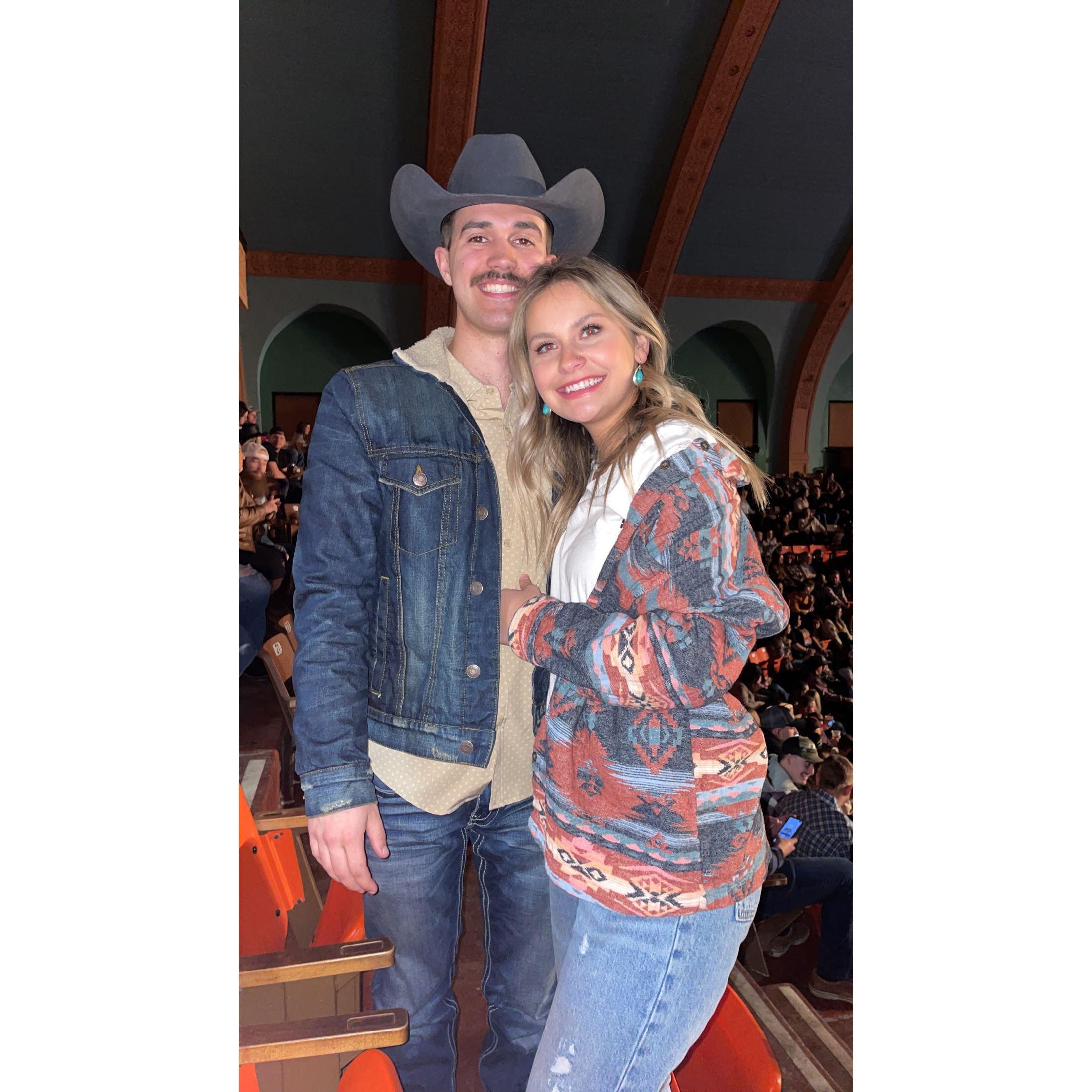 Our first concert, Parker McCollum!