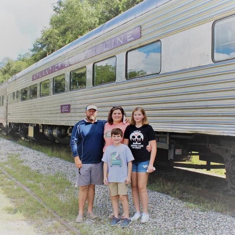 Train ride to the pumpkin patch...