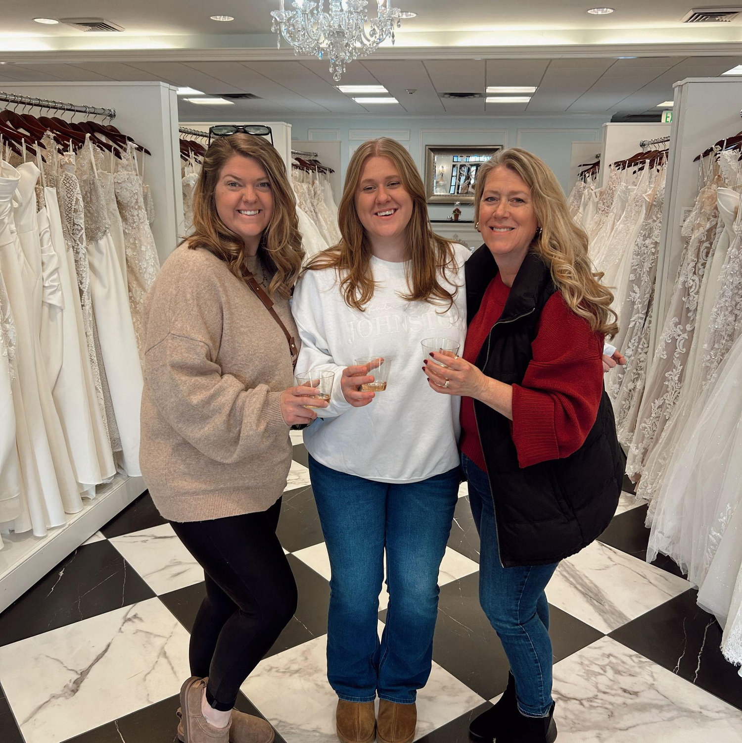 Emma said yes to the dress!