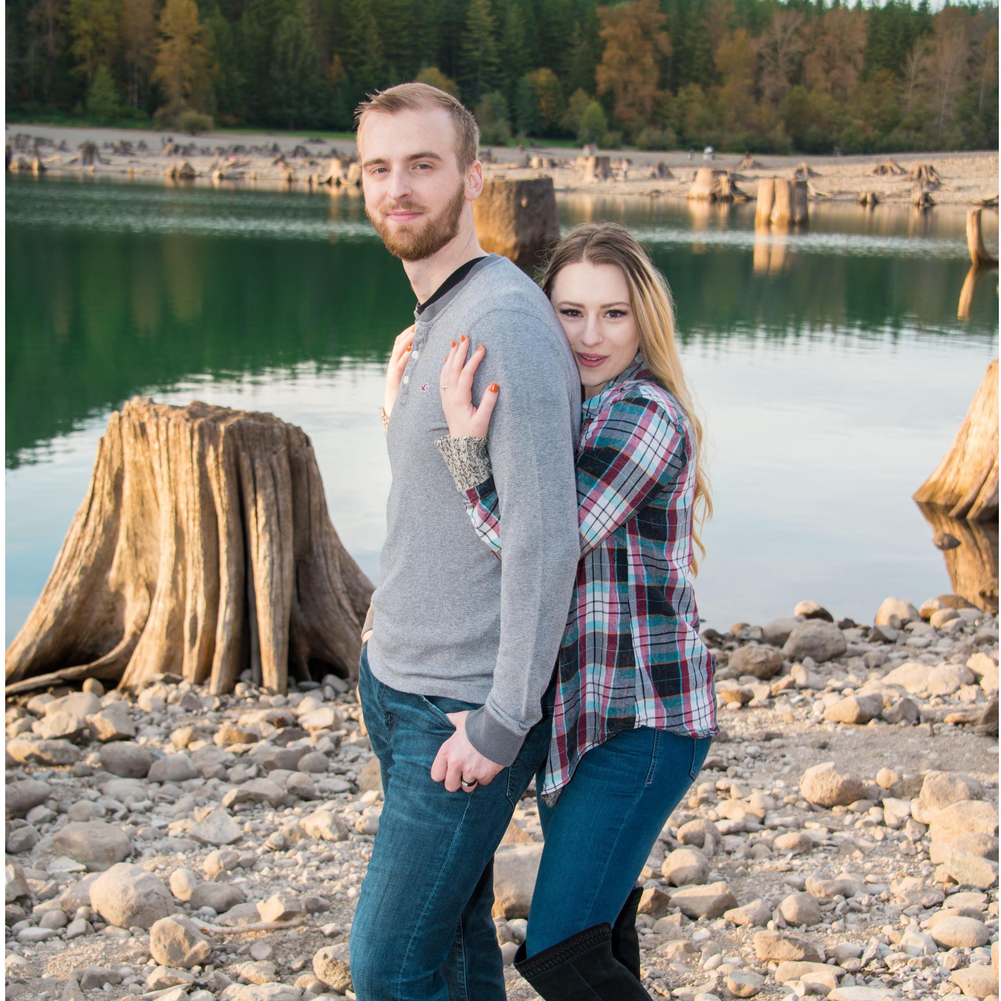 Engagement photo shoot with Cheri Jensen