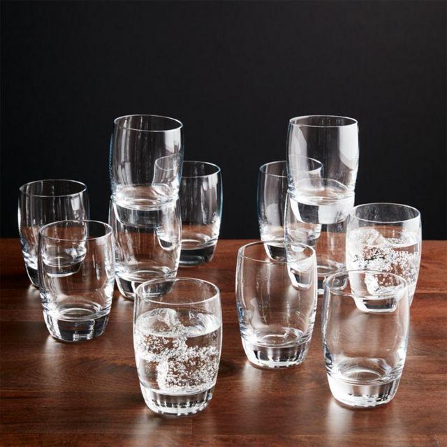 Crate & Barrel Otis Juice Glasses, Set of 12