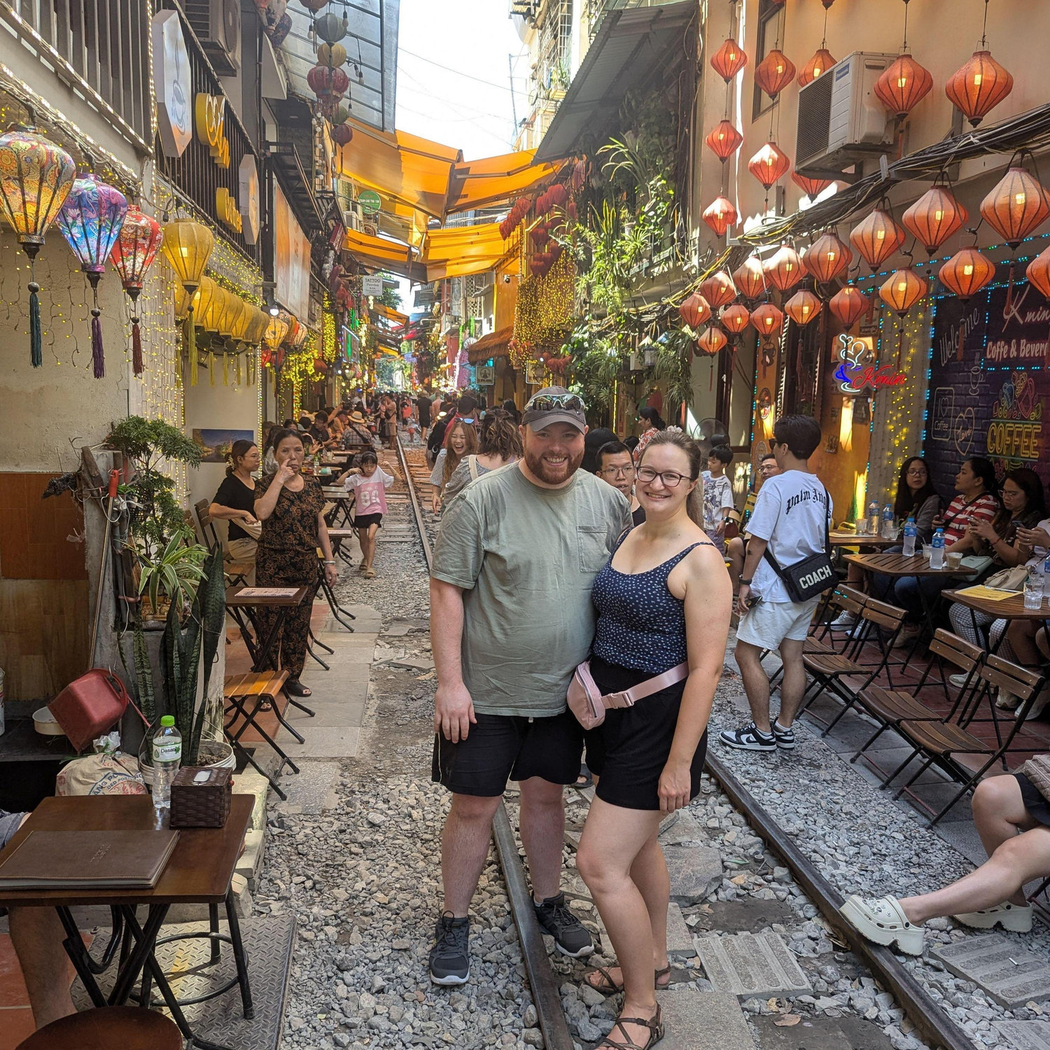 Train Street, Vietnam 2024.