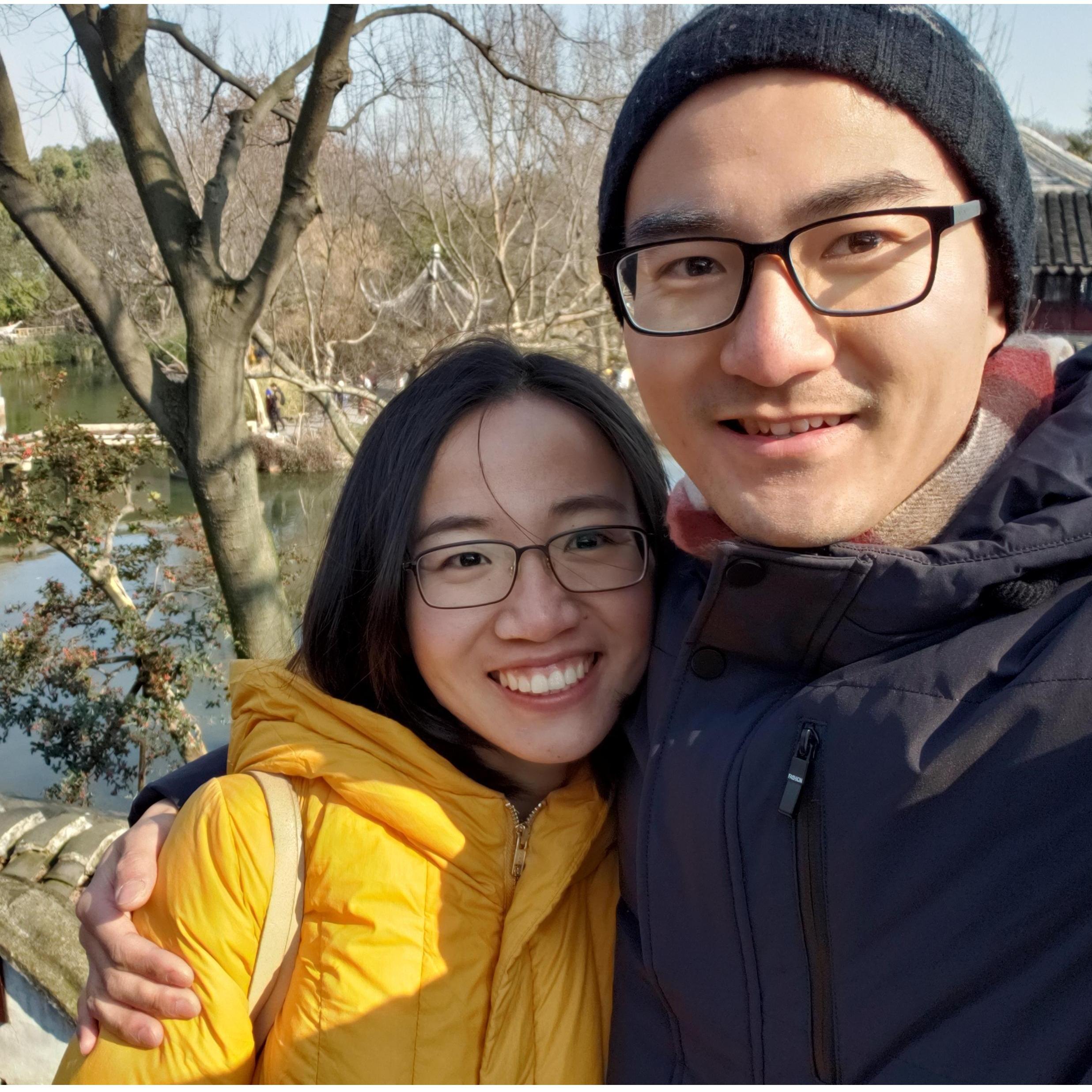 The first time we visited Tongren's hometown together,
