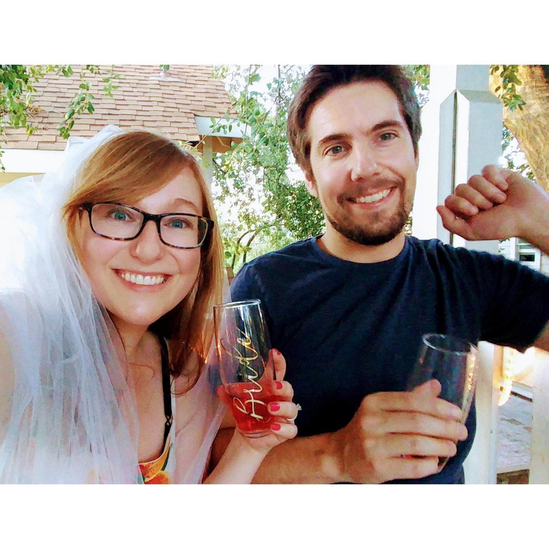 8-7-2020 Our Original Wedding Date <3
