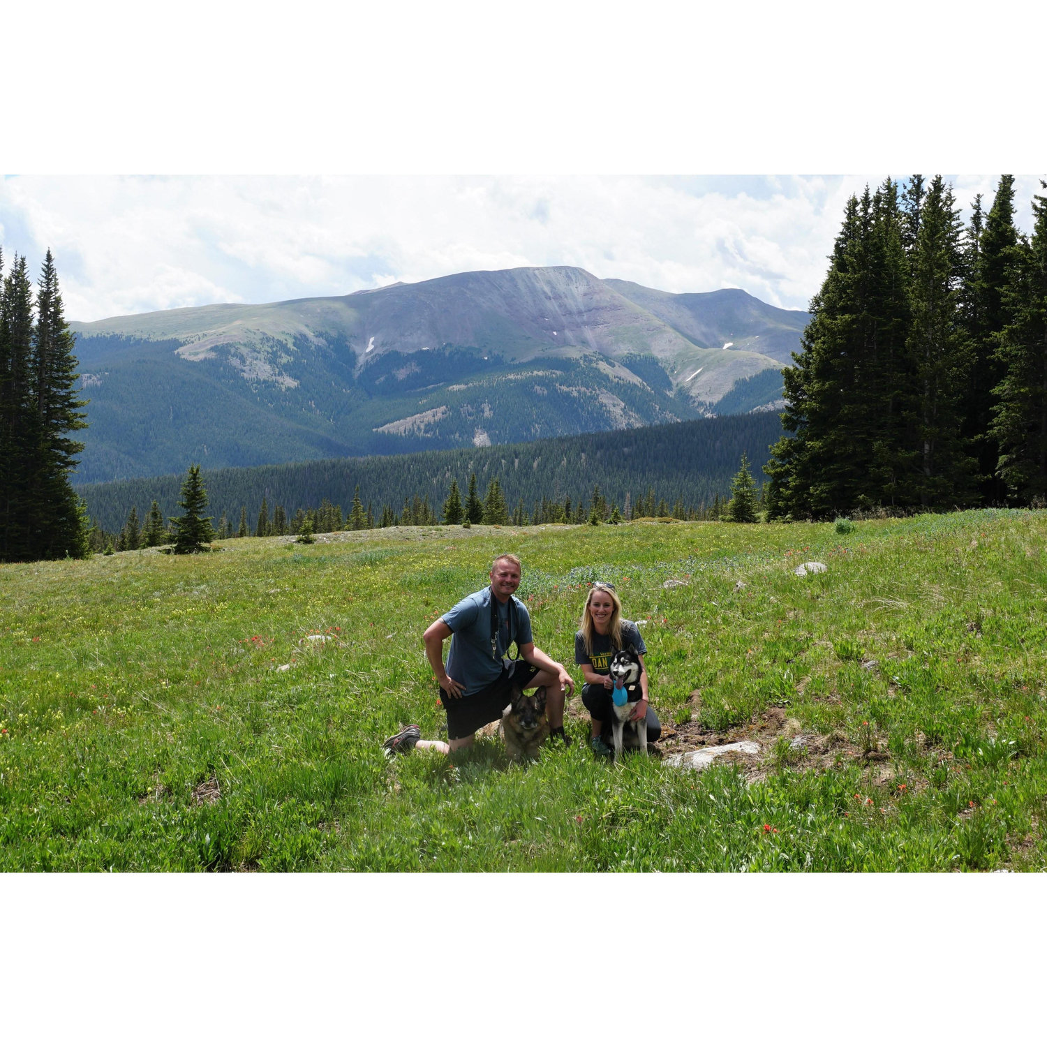 Colorado hiking while visiting good friends Lindsay (bridesmaid) and Ben!