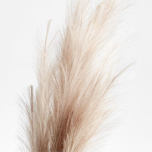 Faux Taupe Pampas Grass Bunch 45"