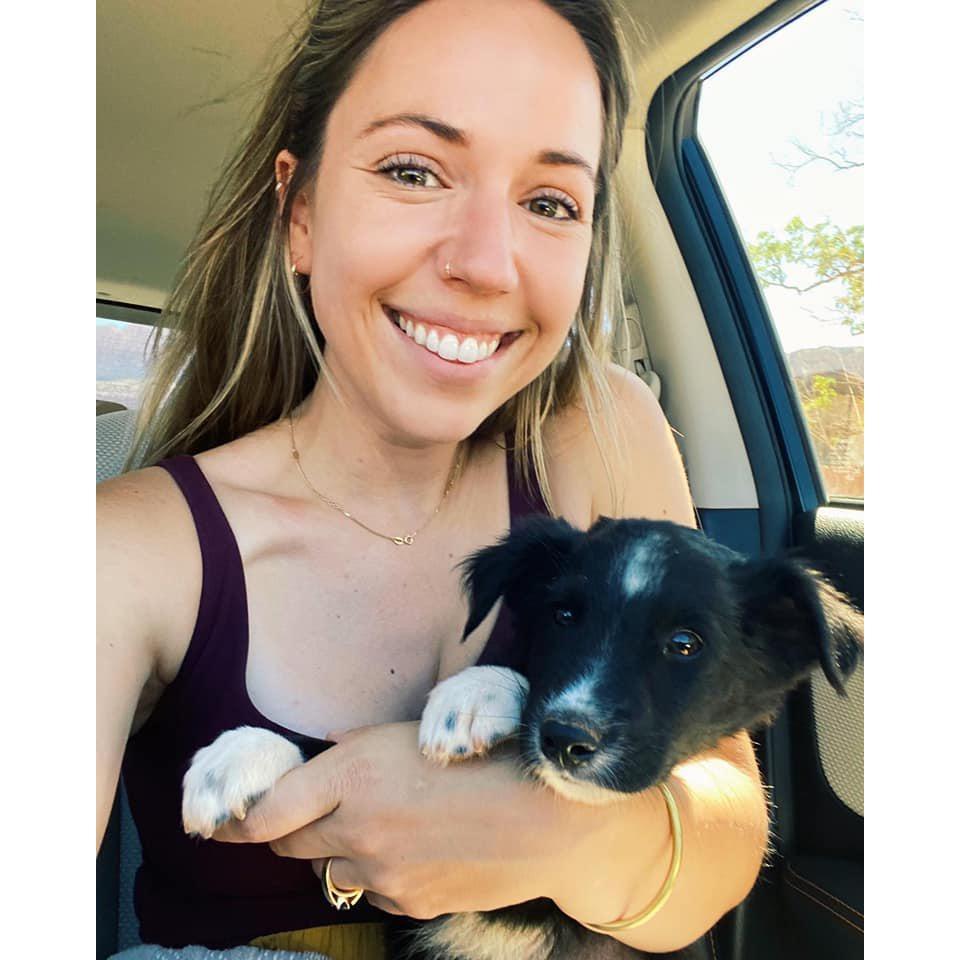 The day we adopted Banjo.