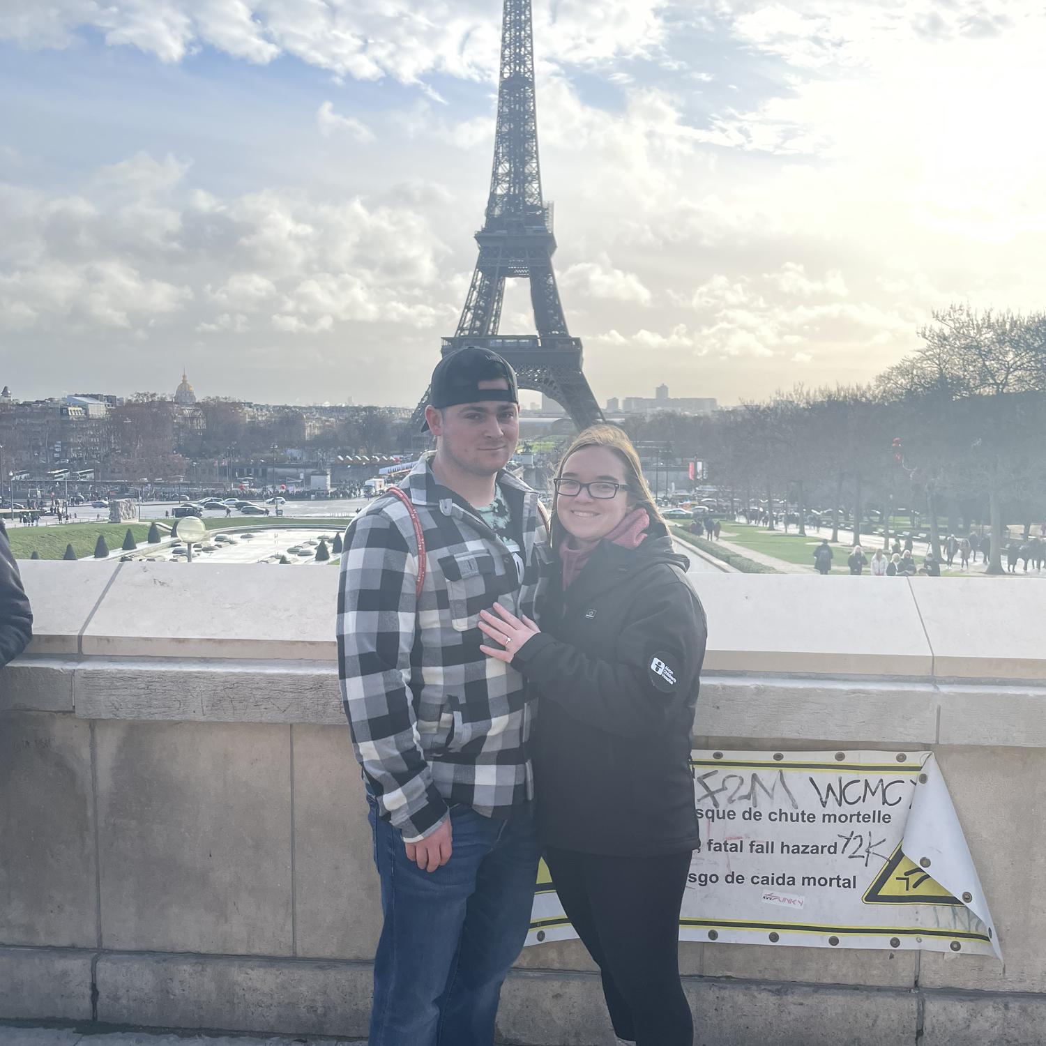 trip to France with both of our families