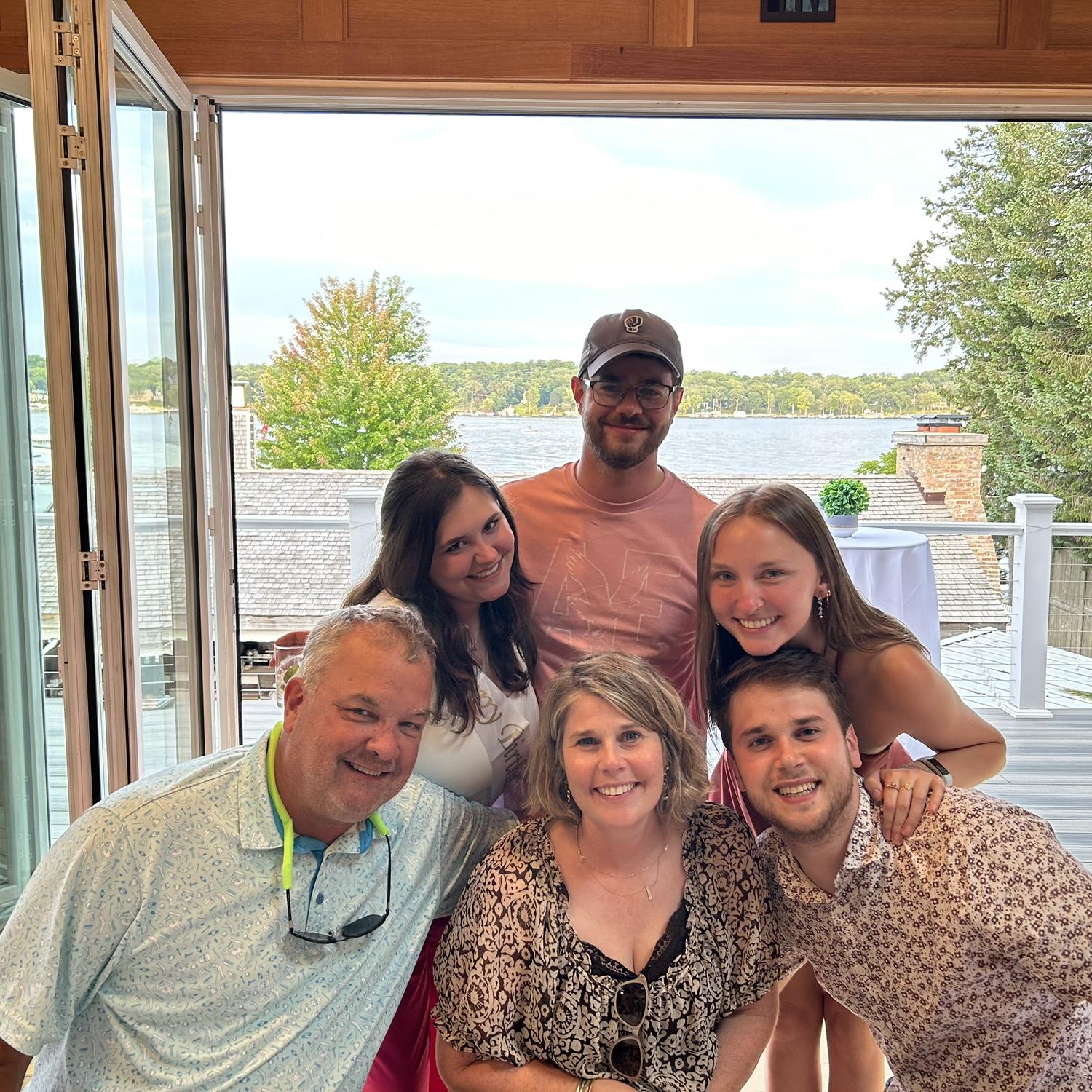(Most of) David's family! July, 2023