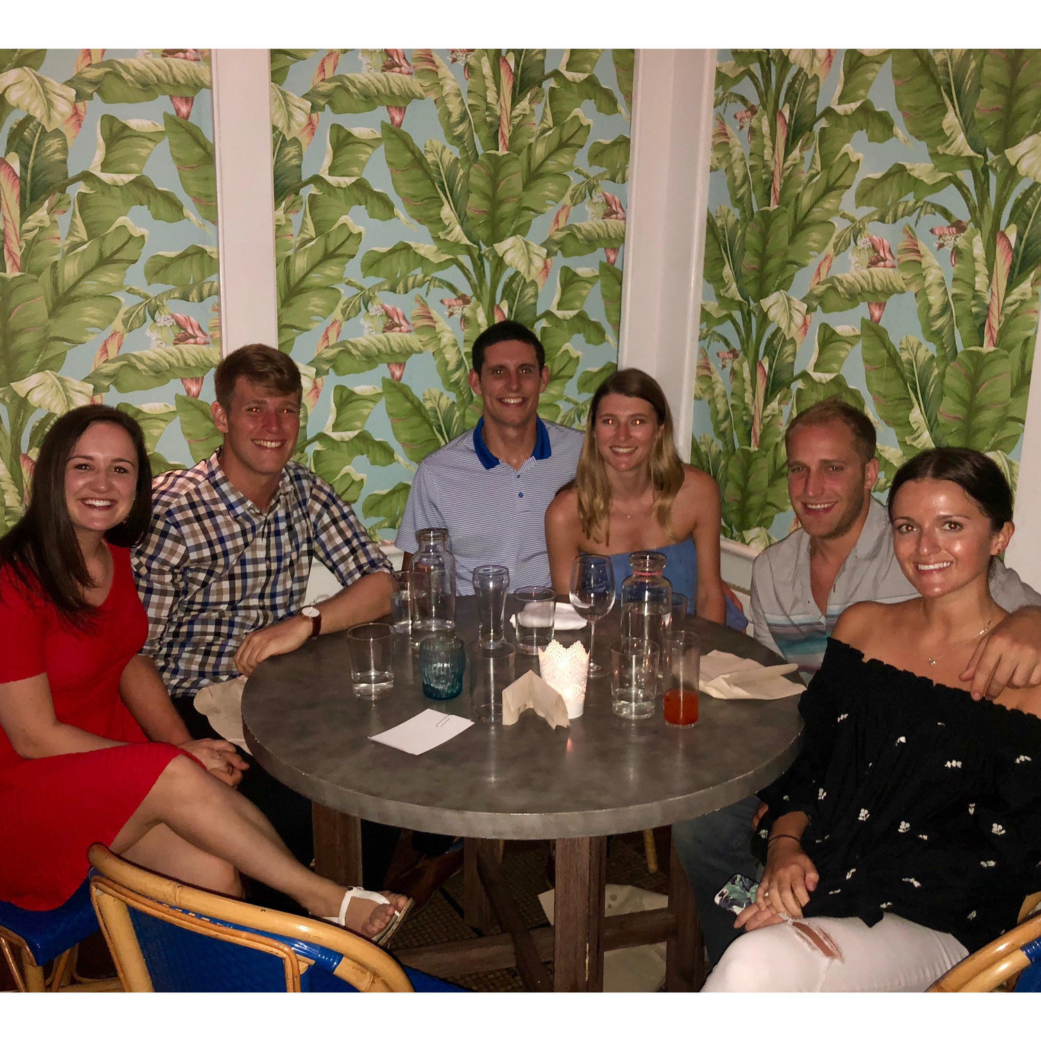 Dinner with friends in SoHo