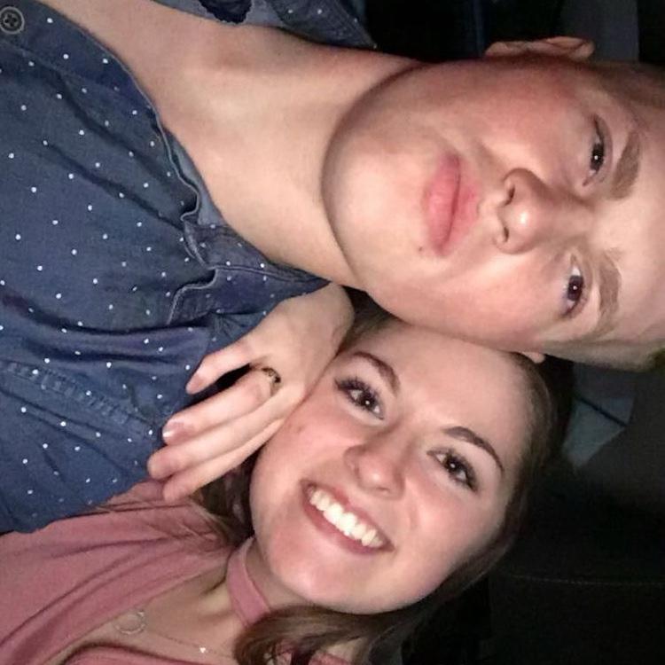 our first real selfie. (2017)