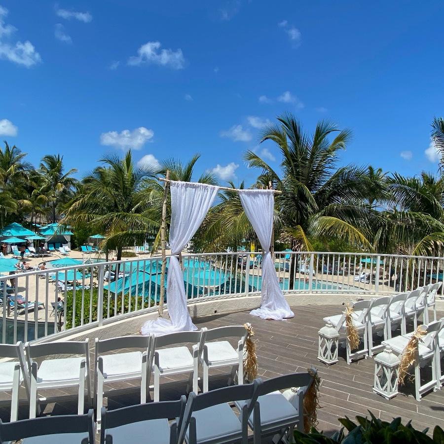 Ceremony on Lighthouse Terrace