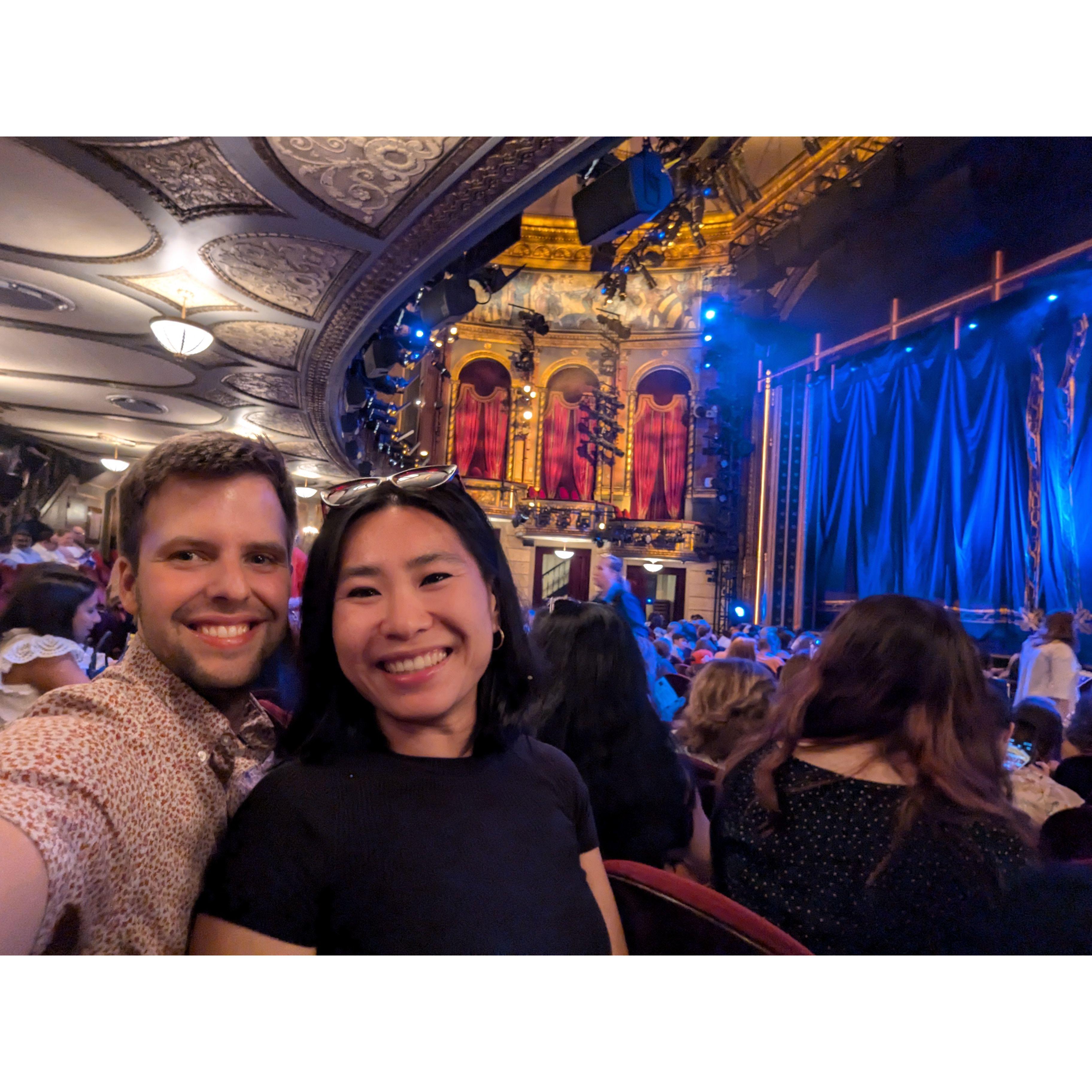 Collin's first Broadway show