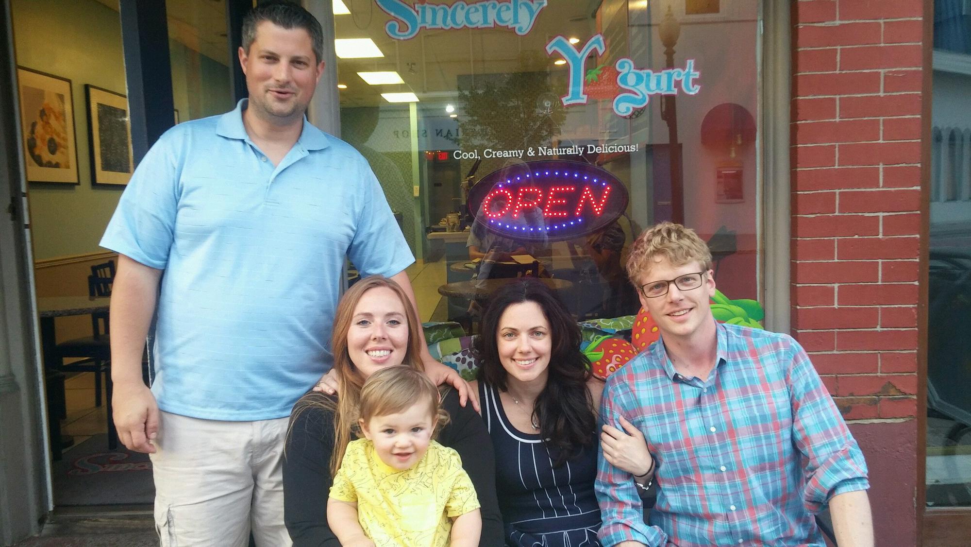 Visiting Sewickley and getting ice cream