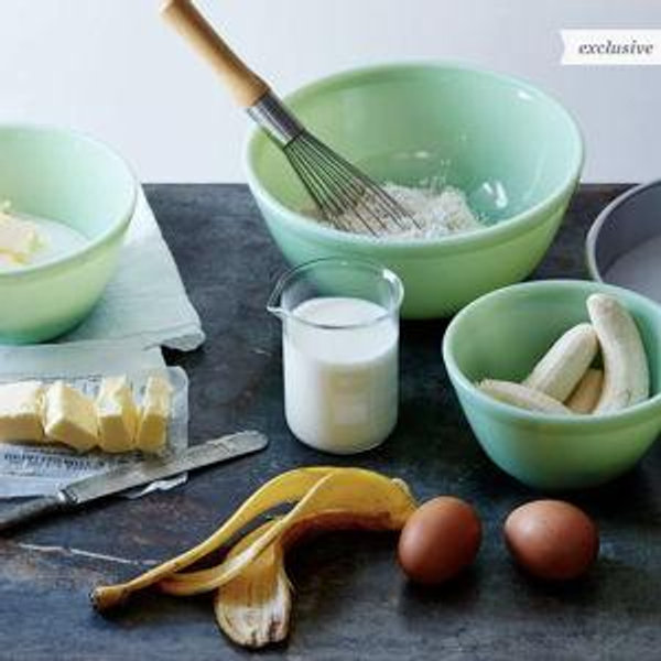 Mosser Glass 3-Piece Colored Glass Mixing Bowl Set, 6 Colors