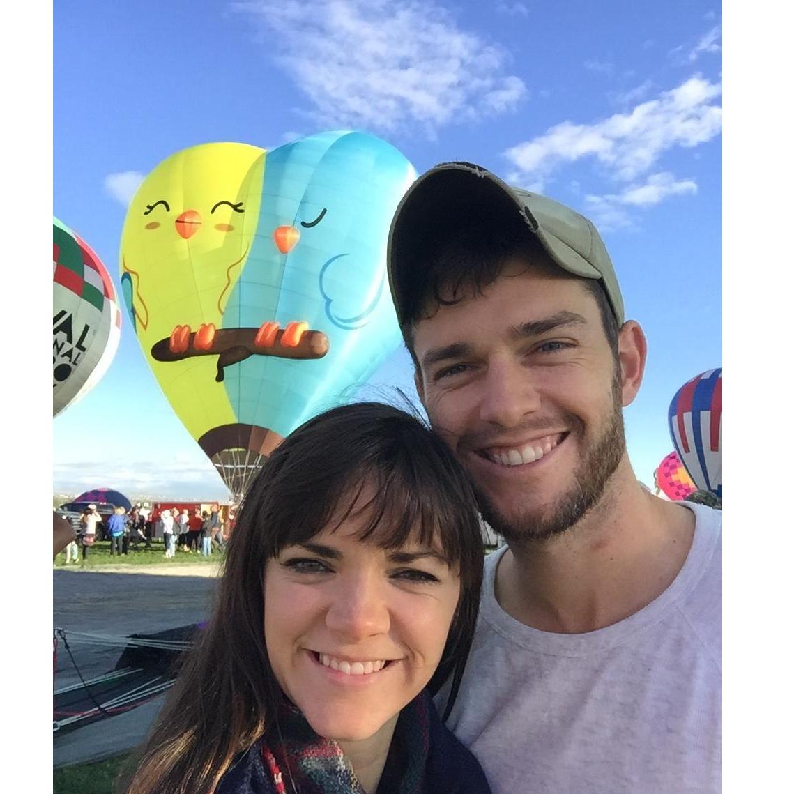 Hot Air Balloon Festival, Albuquerque, NM.