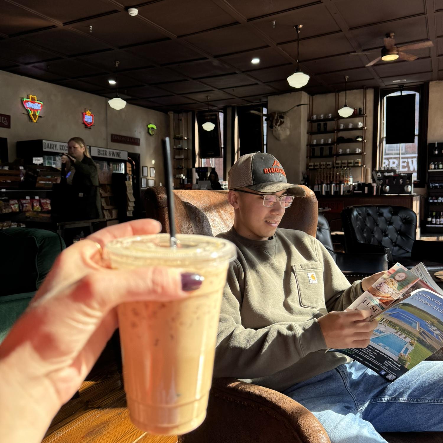 Can't keep count of all the coffee dates.