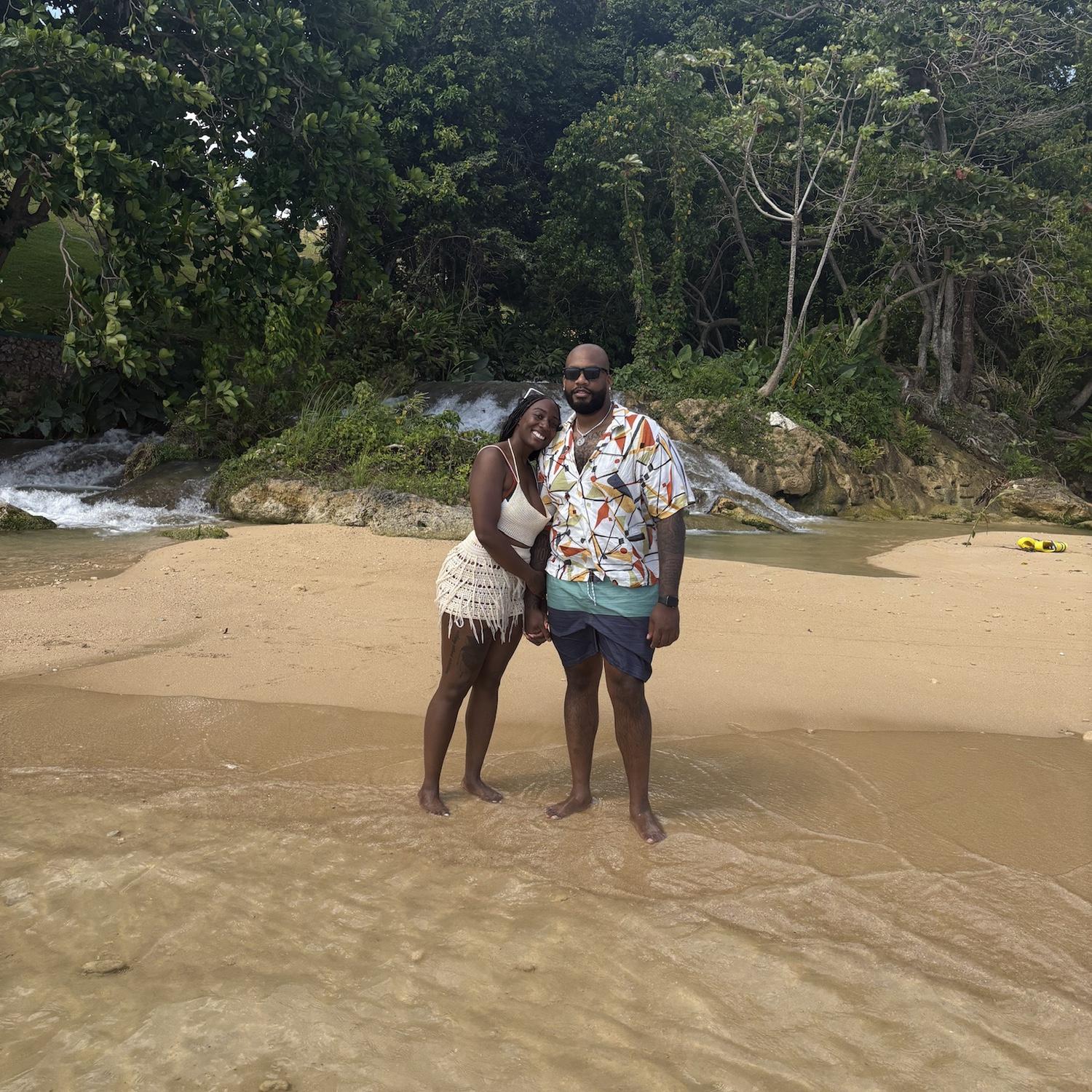 Secluded beach in Jamaica. The best excursion ever.