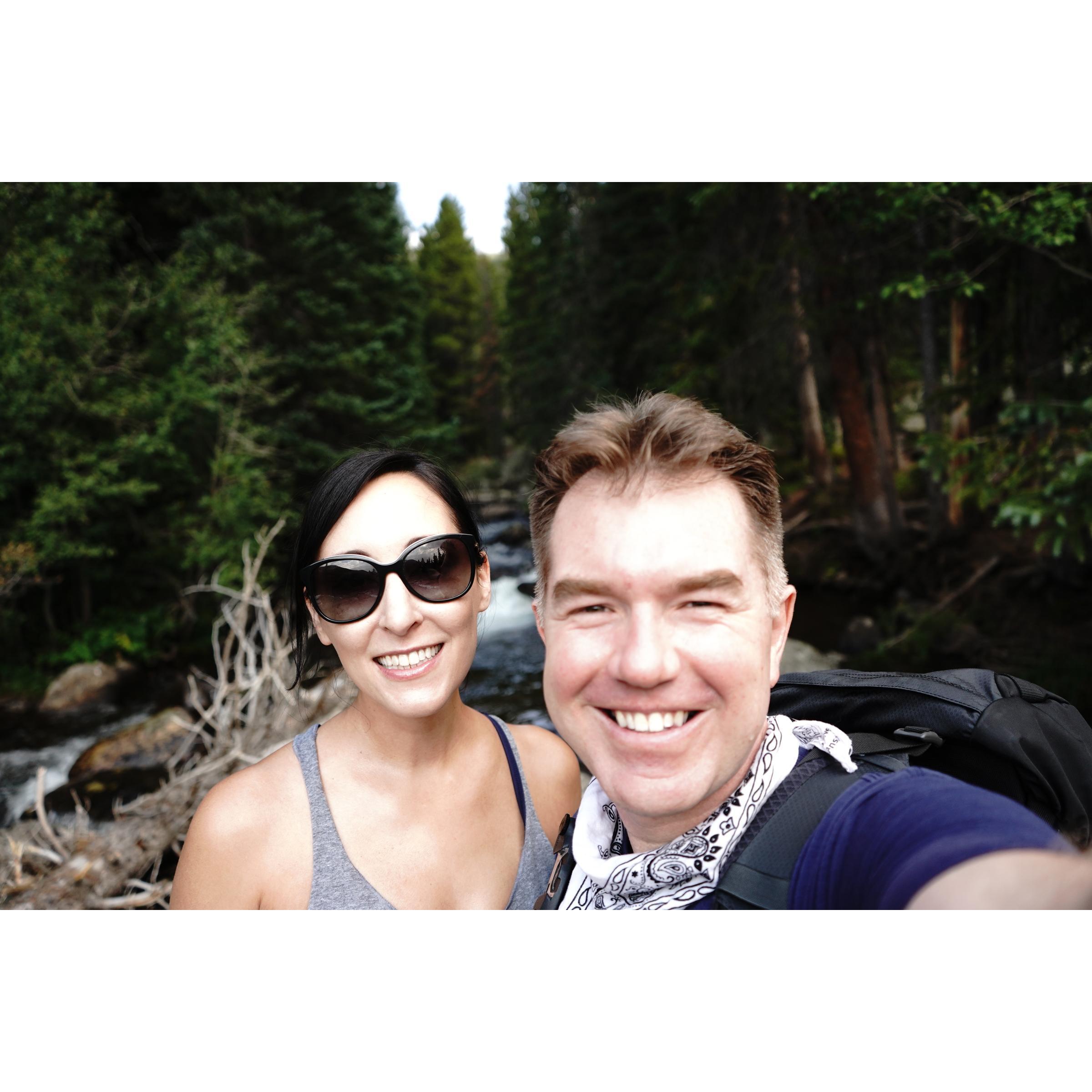 Another Covid hiking getaway! On this particular hike Erica got heckled by a bunch of Jeep drivers bc Dylan chose to carry a huge pack with survival equipment, whereas she carried a water bottle.
