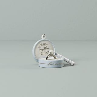 Together Forever Ring Box Holiday Ornament