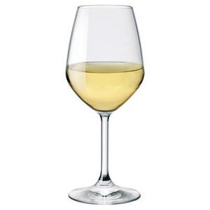 Bormioli Rocco Restaurant White Wine Glass 15oz Set of 4