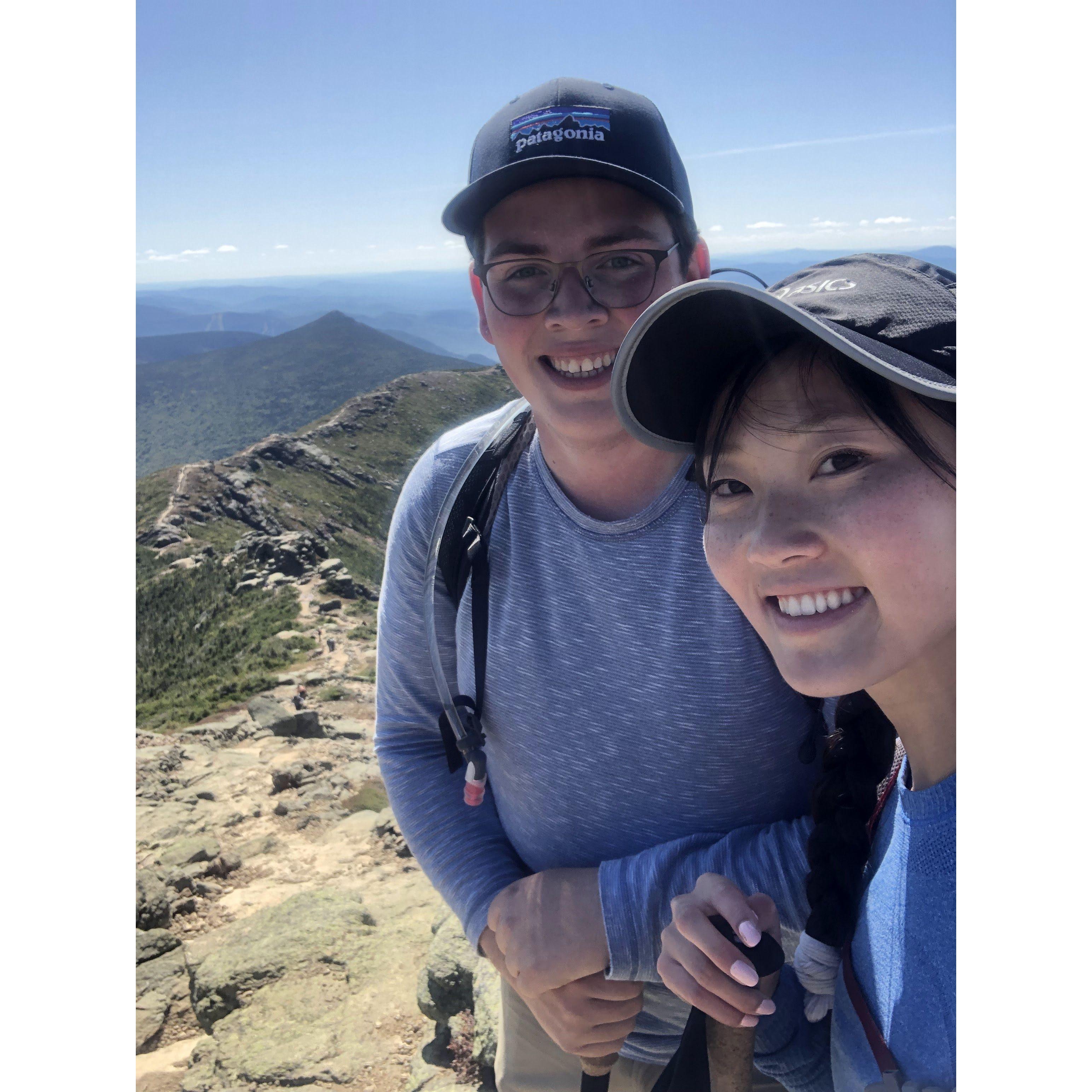 We hiked the Franconia Ridge trail for our 5 year anniversary!