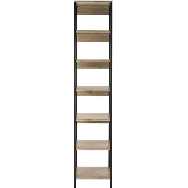 Lisa Etagere - FOX4275 - Oak/Black - Safavieh Couture