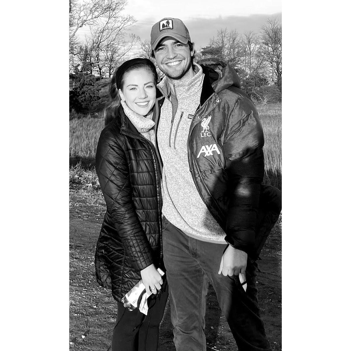 Our first photo together!