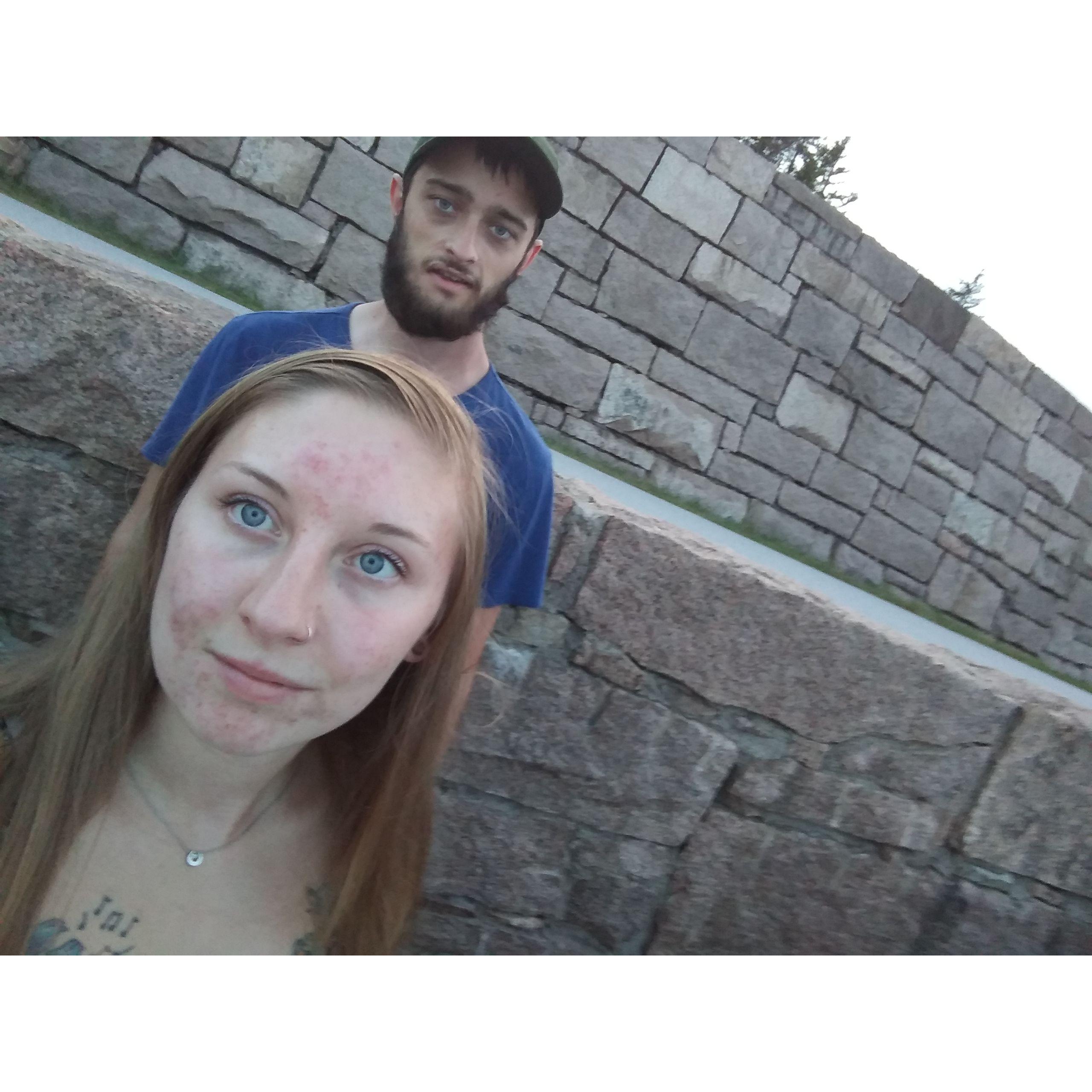 Exploring the Ocean Path in Bar Harbor, 2020