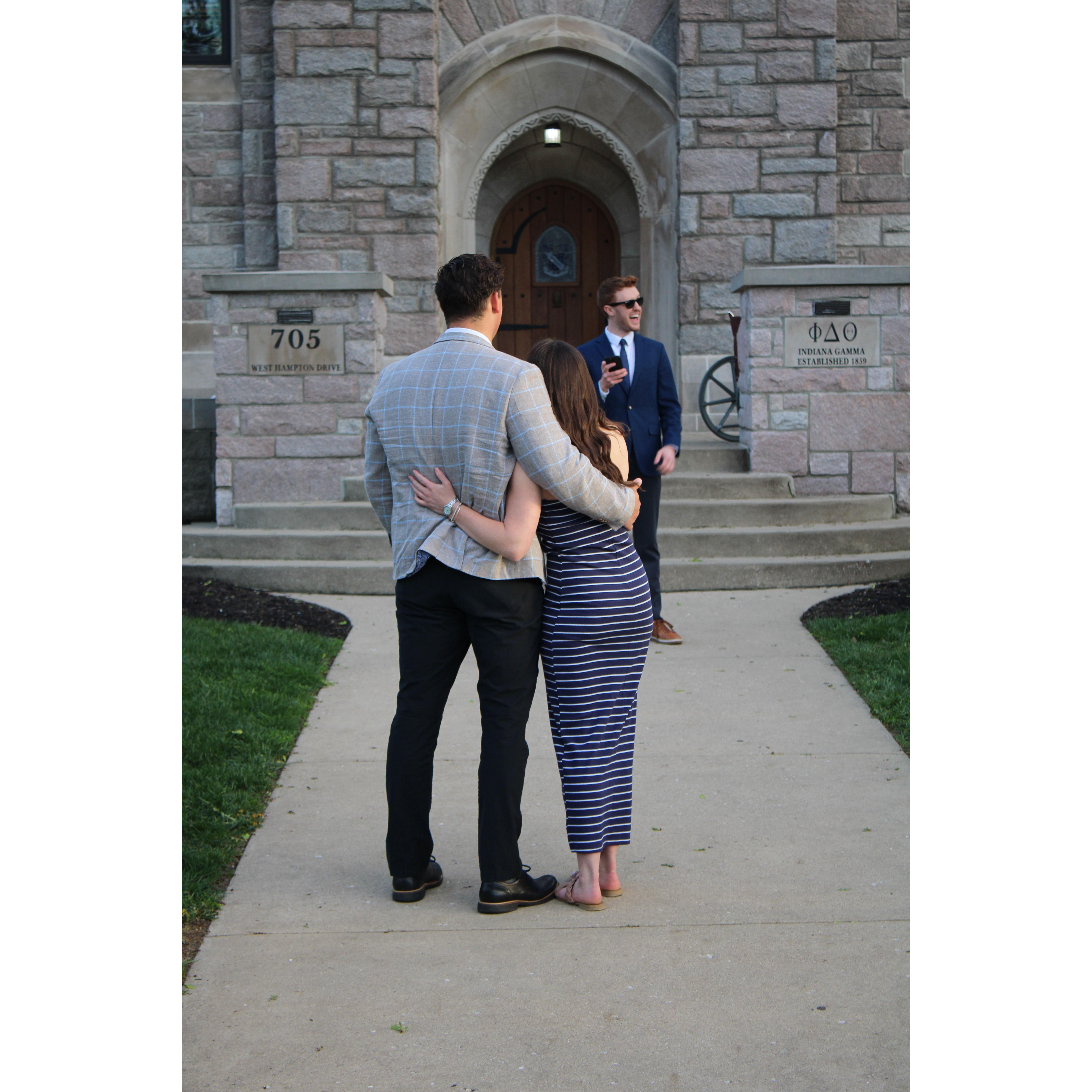 Emma's Lavalier into Phi Delta Theta Fraternity 04.21.2025