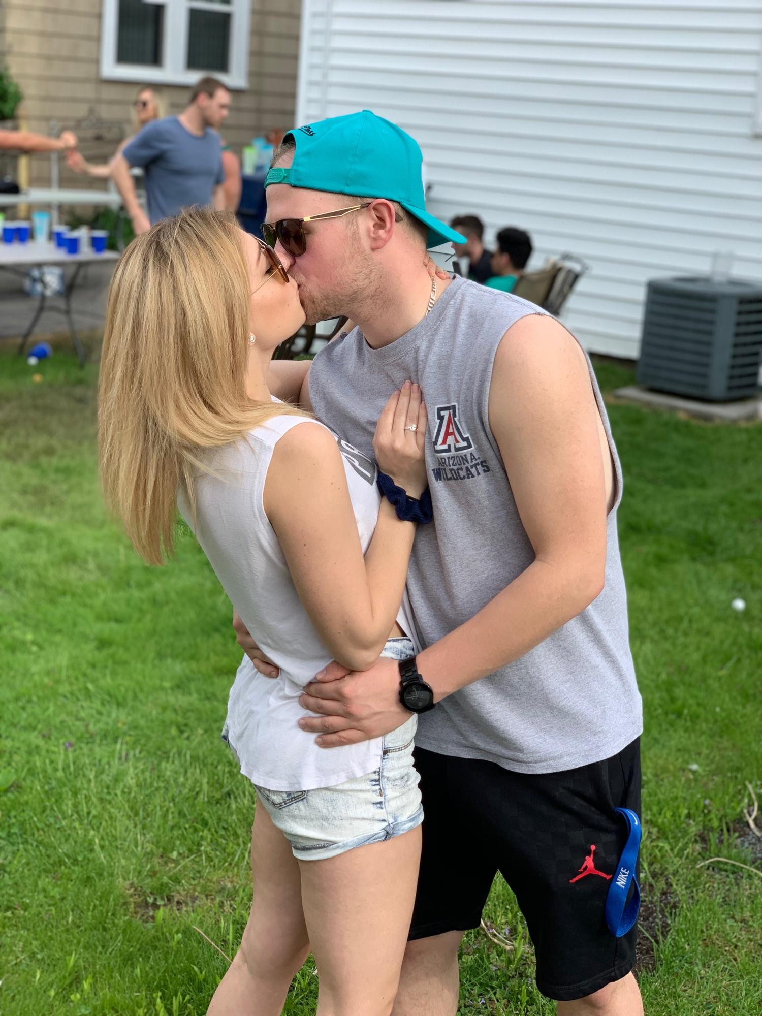 Right after we moved in together