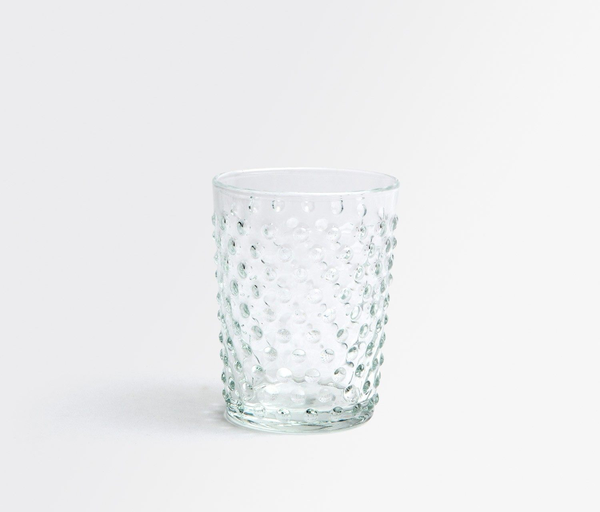Hive | Hand Blown Clear Tumbler Glass