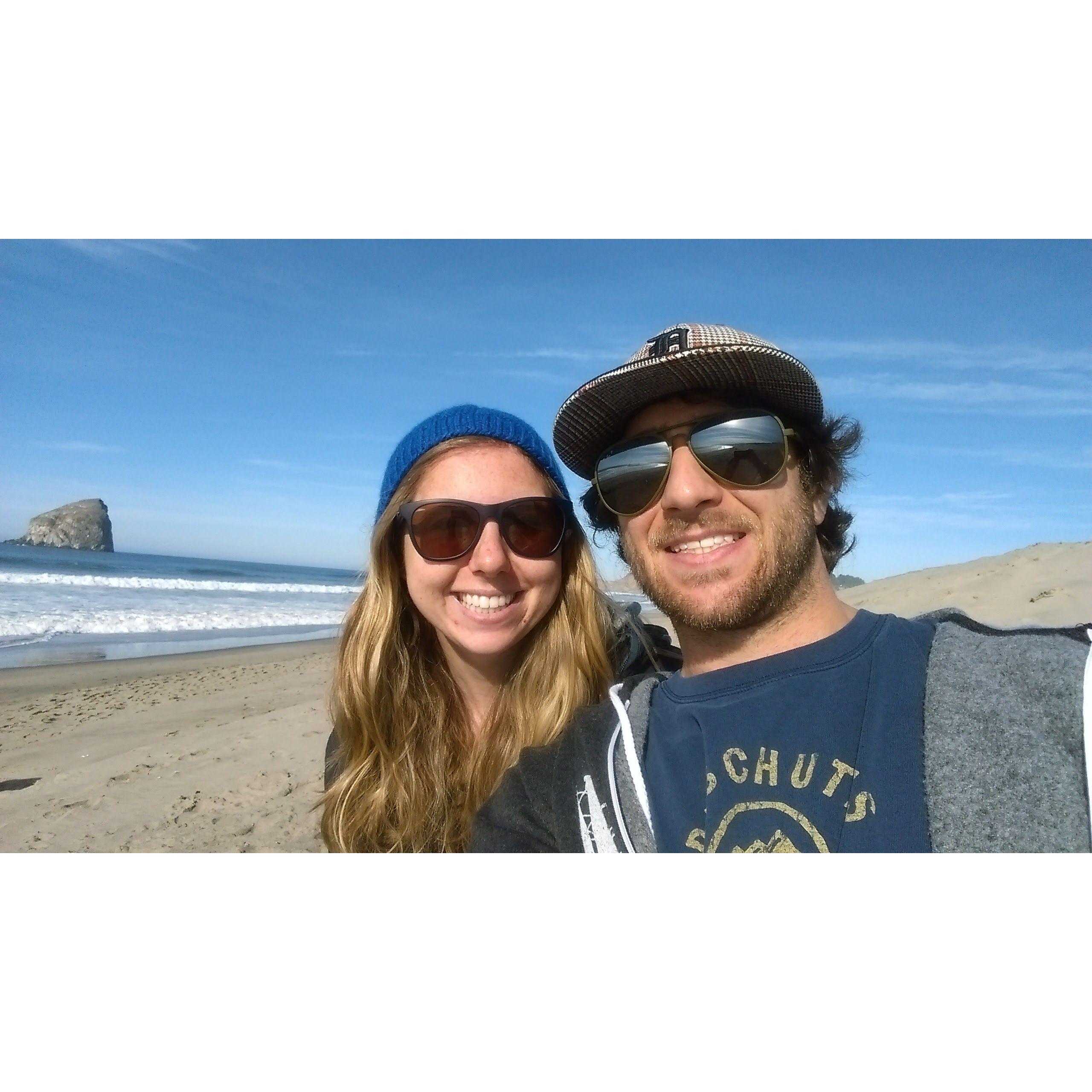Mckenzie's 25th birthday in Pacific City in 2014
