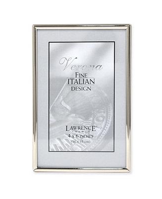 Simply Silver Metal Picture Frame - 4" x 6"